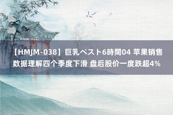 【HMJM-038】巨乳ベスト6時間04 苹果销售数据理解四个季度下滑 盘后股价一度跌超4%